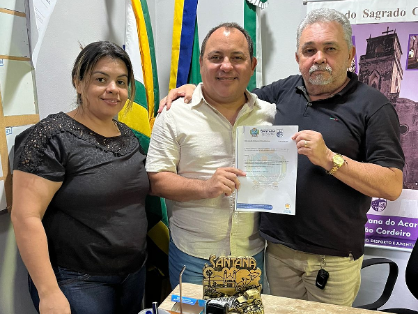 Francisco Tibério Cordeiro é nomeado novo Secretário de Urbanismo, Obras e Serviços Urbanos de Santana do Acaraú