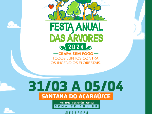 XXXIII Festa Anual das Árvores em Santana do Acaraú promove conscientização contra incêndios florestais