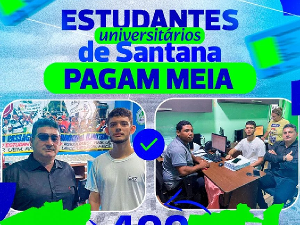 Entregues 400 cadastros de carteirinha de estudantes de Santana do Acaraú com benefícios em transporte e serviços