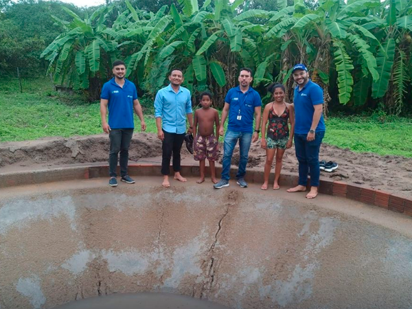 SDRMA de Santana do Acaraú entrega material para reconstrução de uma mandala na localidade de Riacho Verde