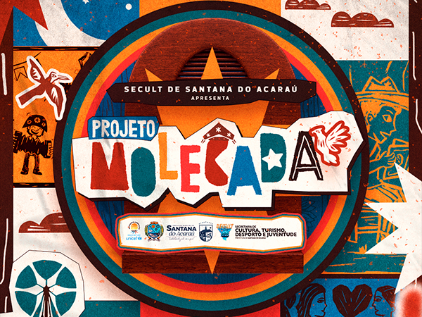 Secult lança projeto "Molecada" que incluirá todas as ações e eventos realizados pela pasta cultural