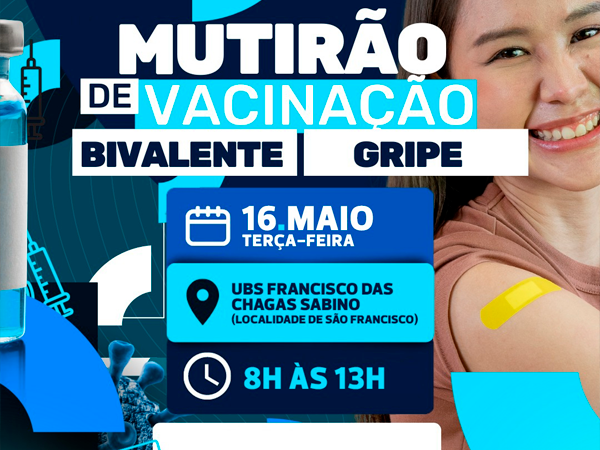 SMS de Santana do Acaraú realiza mutirão de vacinação na UBS da localidade de São Francisco