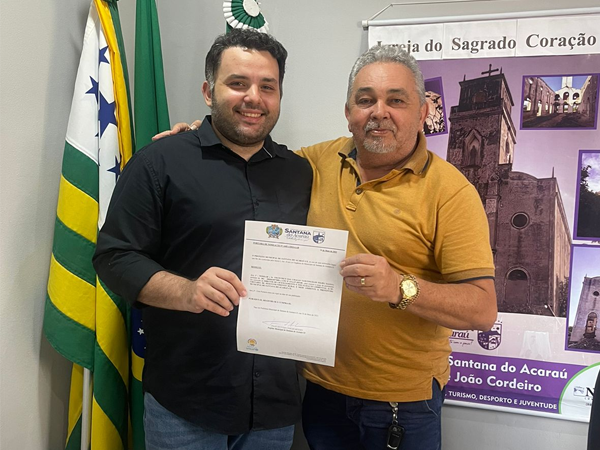 Francisco das Chagas de Vasconcelos Filho é nomeado como novo Diretor Ambiental de Santana do Acaraú